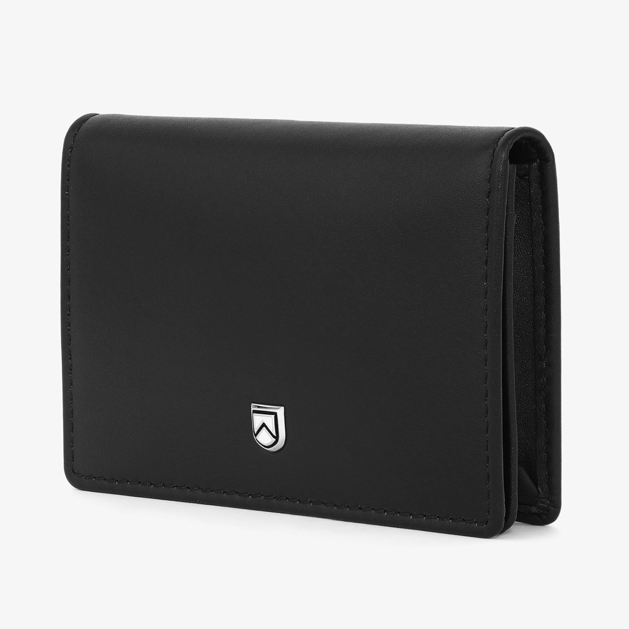 Black Leather card holder for business