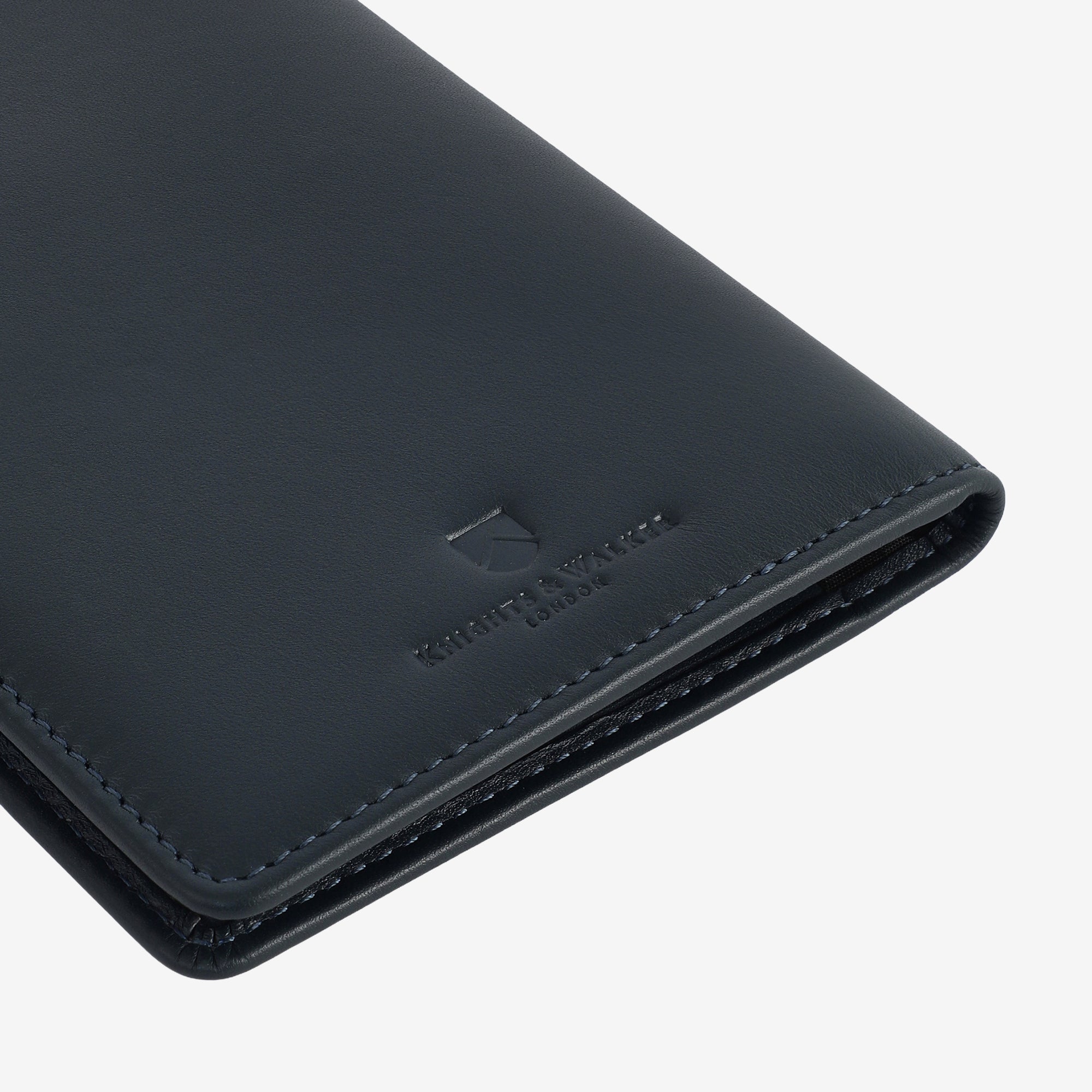 Knights and Walker ruby red passport holder #color_navy blue